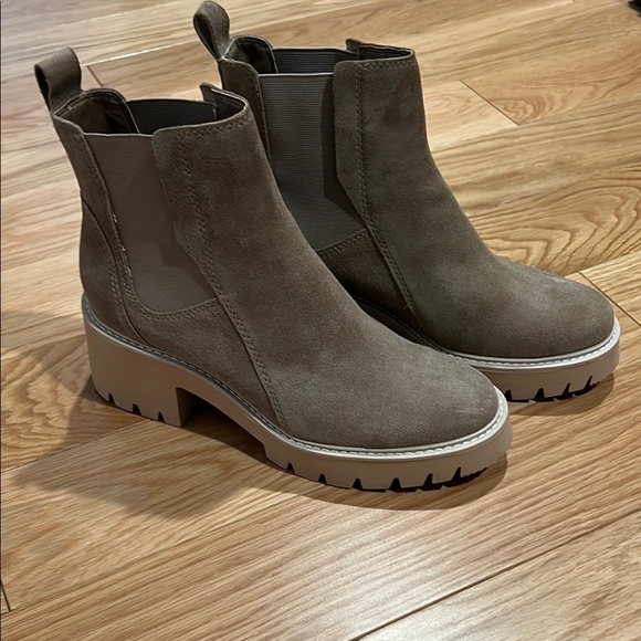 Dolce Vita Shoes - Dolce Vita Tan Platform Ankle Boots